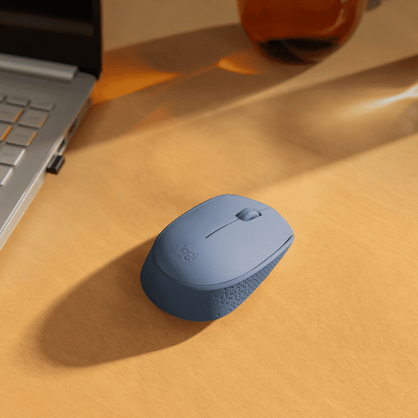 Logitech M171 schnurlose Maus blau/grau