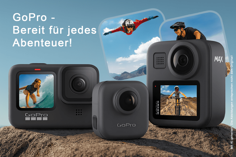 GoPro HERO 13 Standard Action Cam schwarz