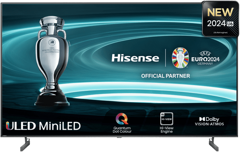 Hisense 55U6NQ 55" Mini LED ULED 4K Smart TV schwarz