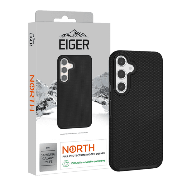 Eiger North Case Galaxy S24 FE schwarz