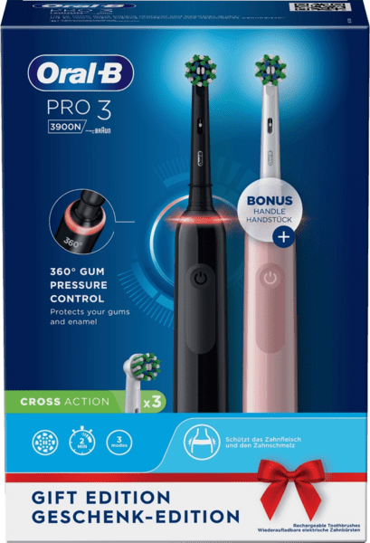 Oral-B Pro 3 3900N schwarz/pink Zahnbürste