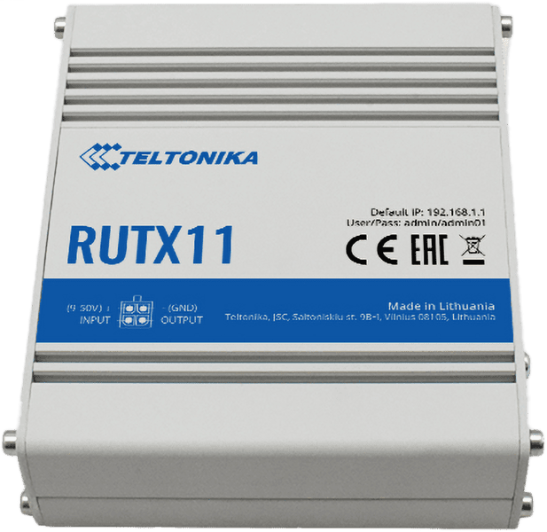 Teltonika RUTX11 4G WLAN Router