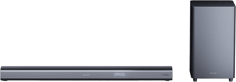 Sharp HT-SBW460 Dolby Atmos Soundbar m. Subwoofer schwar