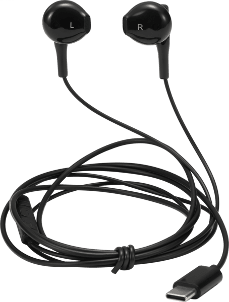 Streetz In-Ear USB-C Kopfhörer schwarz