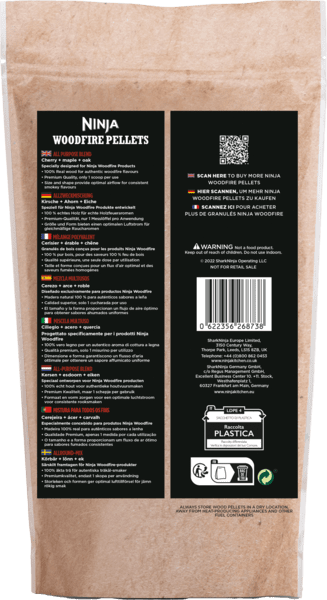 Ninja Woodfire Pellets Allzweckmischung 900g