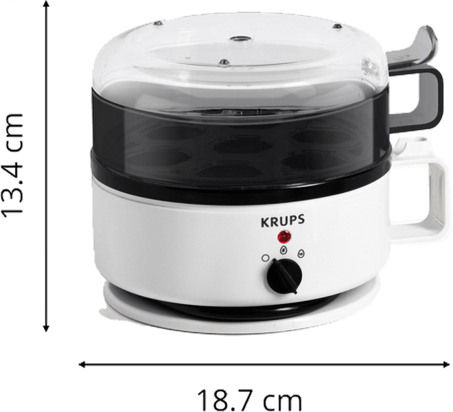 Krups EG2301 OVOMAT Super Eierkocher weiß