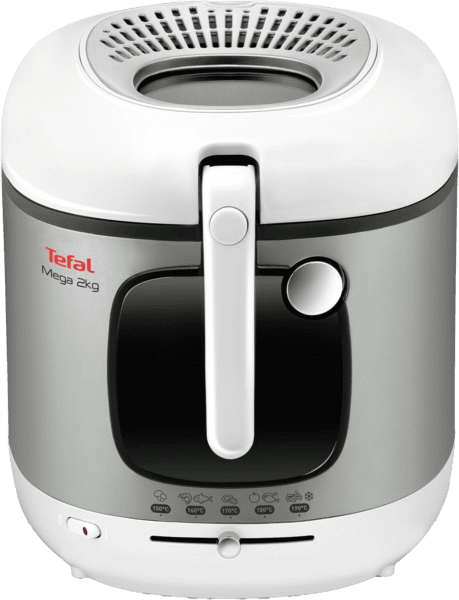 Tefal FR4800 Mega XXL Fritteuse weiß/silber