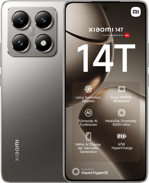 Xiaomi 14T 5G 12GB 256GB titan gray Xiaomi 14T 5G 12GB 256GB titan gray