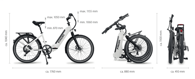 BLAUPUNKT Frida (2024) 24" e-Bike Intube Akku weiß-glanz BLAUPUNKT Frida (2024) 24" e-Bike Intube Akku weiß-glanz