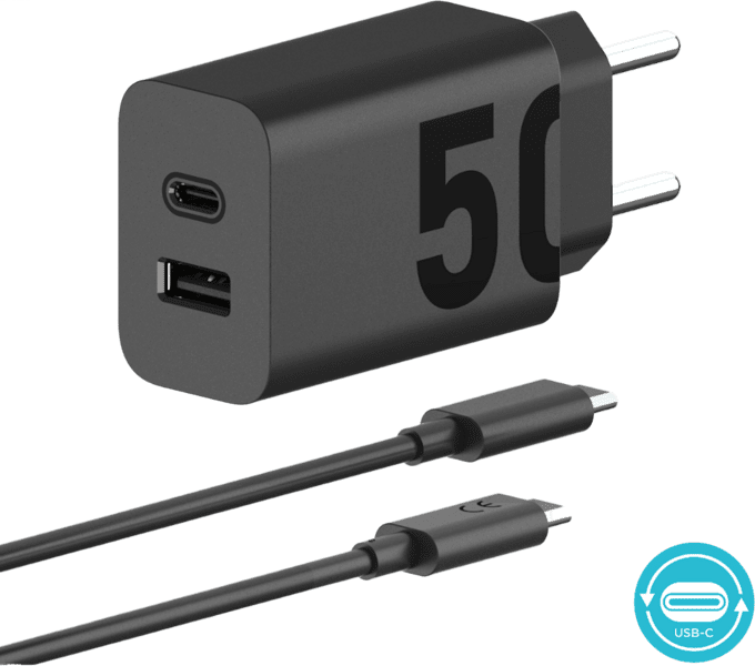 Motorola TurboPower 50W USB-C auf USB-C Netzadapter