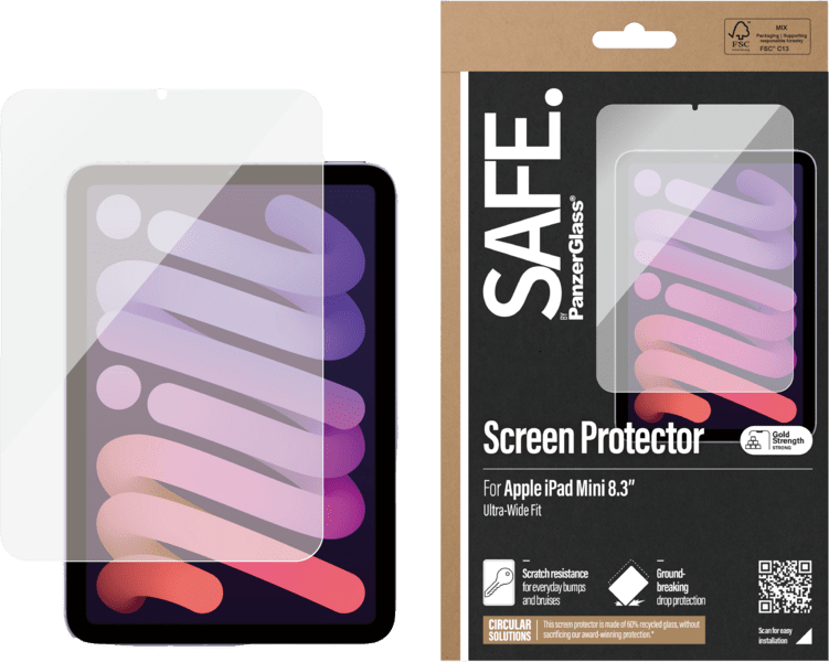 PanzerGlass SAFE. SP iPad mini 8,3" UWF