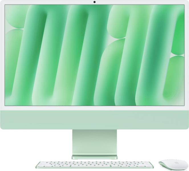 Apple iMac M4  24" 8-CPU/8-GPU 16GB 256GB grün