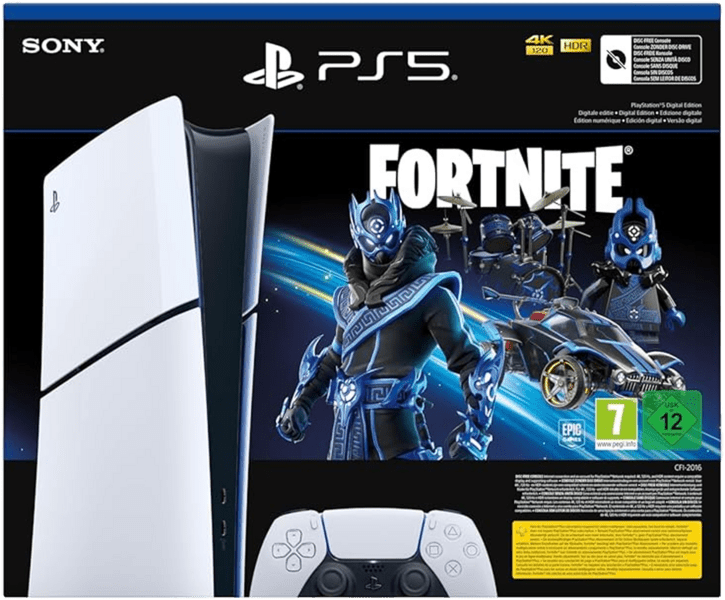 Sony PS5 Konsole SLIM Digital Ed. 1TB Fortnite Edition