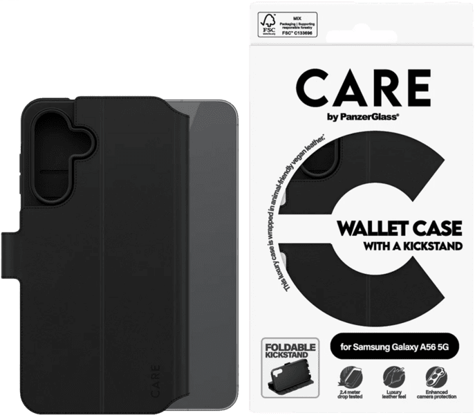 PanzerGlass CARE Feature Kickstand Galaxy A56 5G schwarz PanzerGlass CARE Feature Kickstand Galaxy A56 5G schwarz