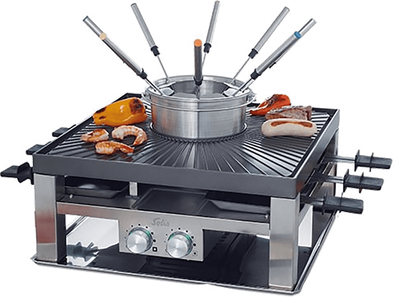 Solis Typ 796 Combi-Grill 3-in-1 Raclette