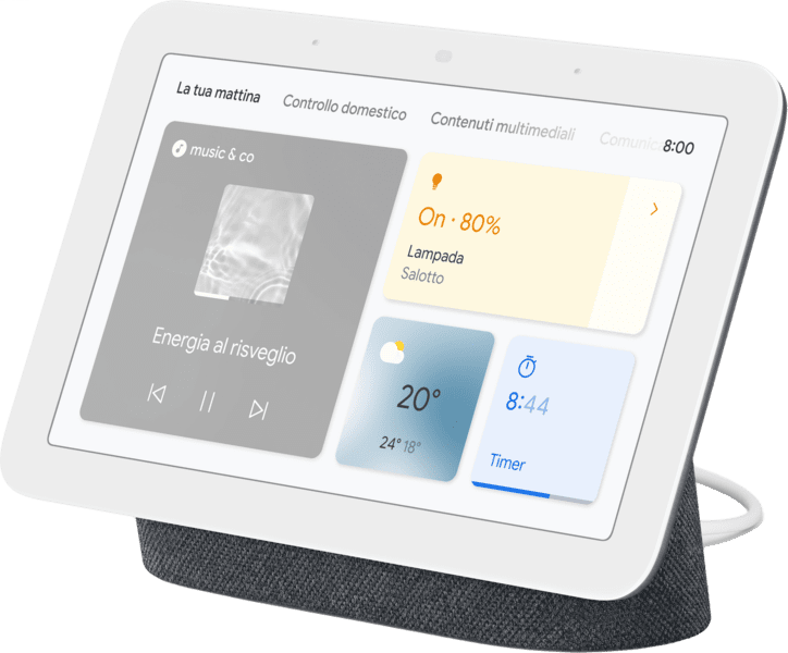 Google Nest Hub 2Gen schwarz