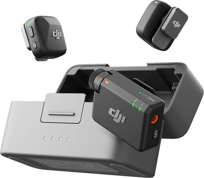 DJI MIC Mini (2 Sender + 1 Empfänger + Ladeschale) DJI MIC Mini (2 Sender + 1 Empfänger + Ladeschale)