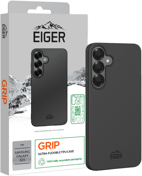 Eiger Grip Case Galaxy S25 schwarz Eiger Grip Case Galaxy S25 schwarz