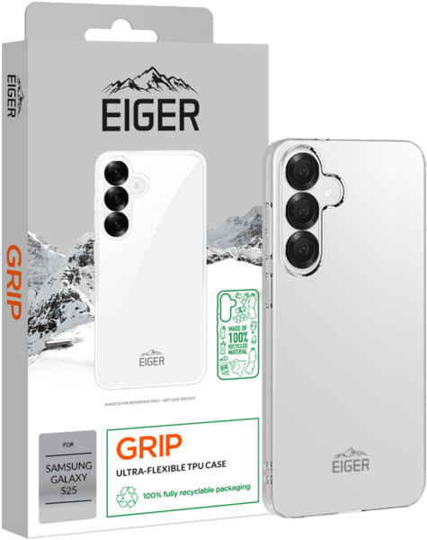 Eiger Grip Case Galaxy S25 transparent Eiger Grip Case Galaxy S25 transparent