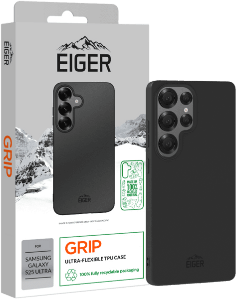 Eiger Grip Case Galaxy S25 Ultra schwarz