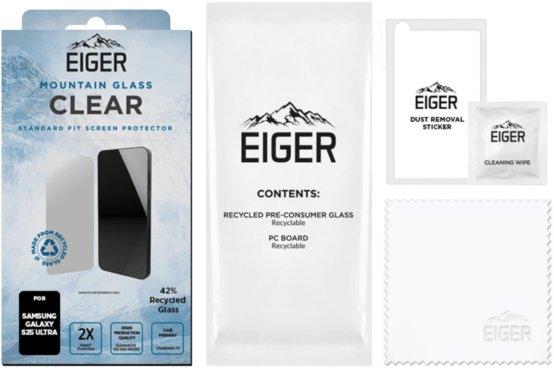 Eiger SP Mountain Glass Clear Galaxy S25 Ultra