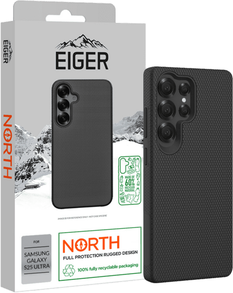 Eiger North Case Galaxy S25 Ultra schwarz