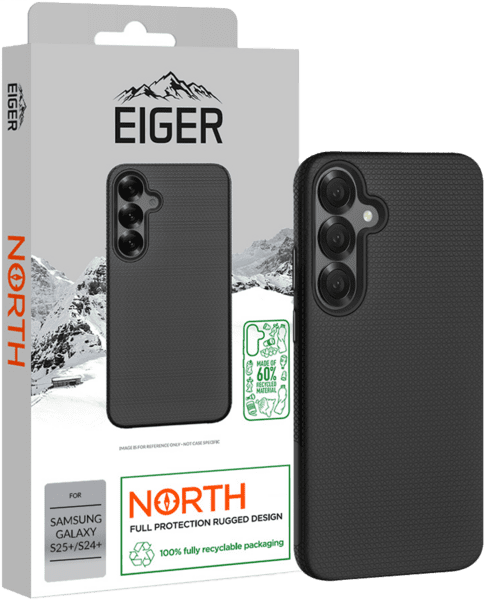 Eiger North Case Galaxy S25+/S24+ schwarz