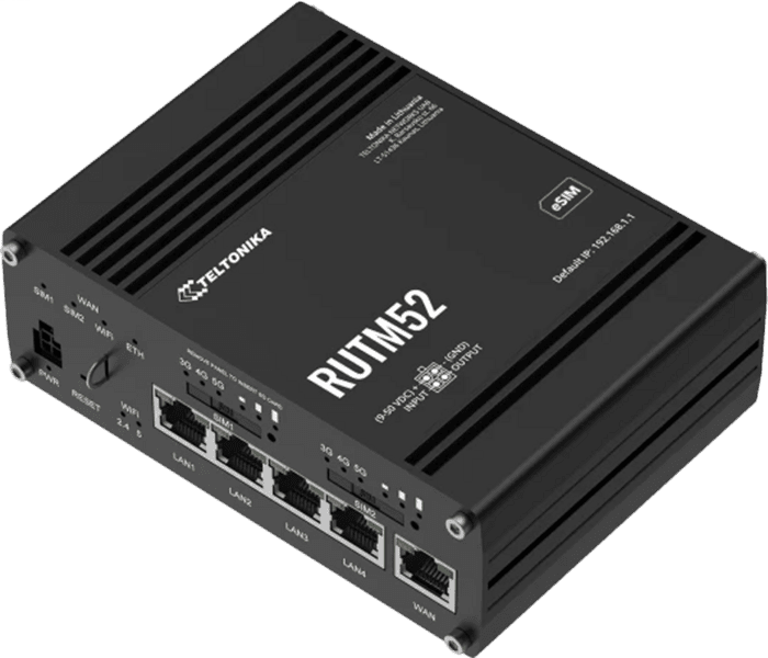 Teltonika RUTM52 Dual 5G Router