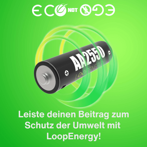 Verico LoopEnergy AAA900 4er-Pack wiederaufladbar USB-C