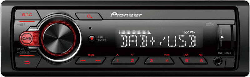 Pioneer MVH-130DAB AUX USB