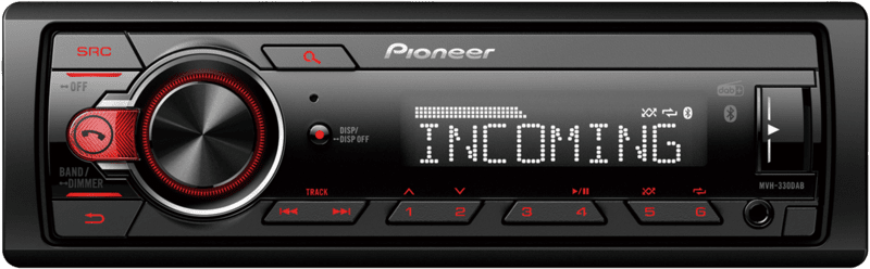 Pioneer MVH-330DAB AUX USB BT