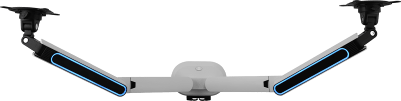 One for All Monitor Halterung Experience RGB Dual weiß