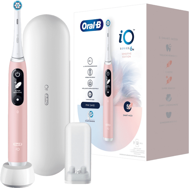 Oral-B iO Series 6N Zahnbürste pink sand