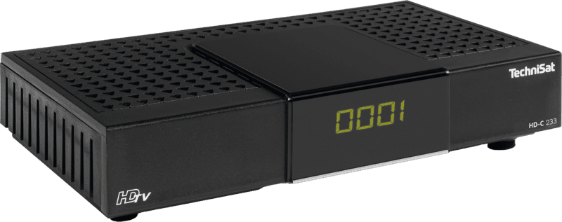 TechniSat HD-C 233 DVB-C Receiver schwarz