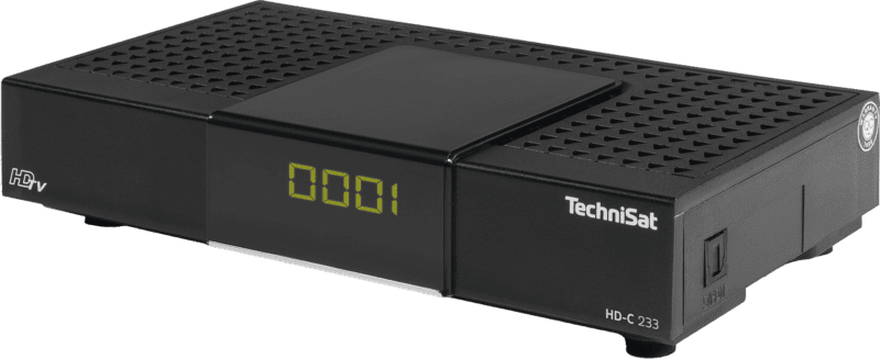 TechniSat HD-C 233 DVB-C Receiver schwarz