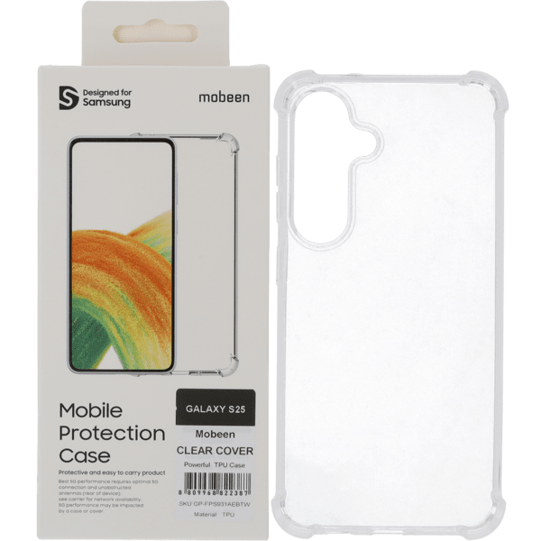 Samsung Mobeen Clear Cover Galaxy S25 Samsung Mobeen Clear Cover Galaxy S25