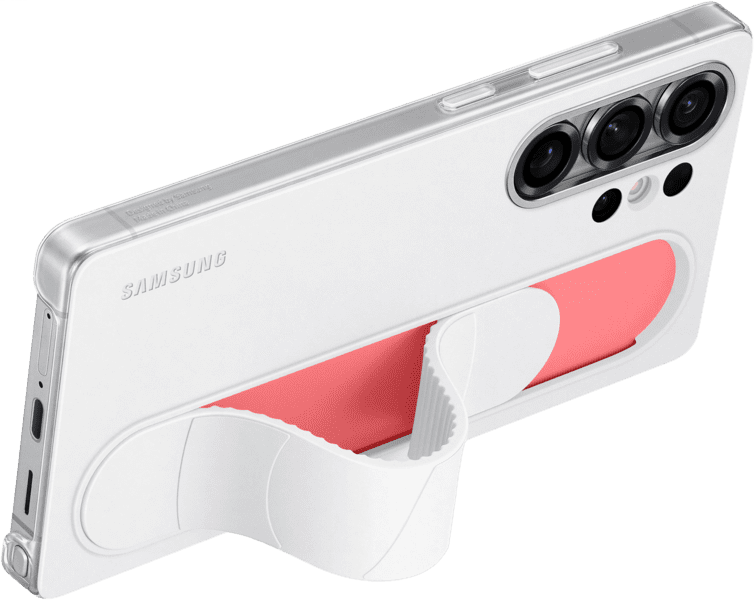 Samsung Standing Grip Case Galaxy S25 Ultra weiß Samsung Standing Grip Case Galaxy S25 Ultra weiß