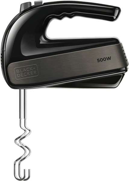 Black & Decker BXMX500E Handmixer 500W edelstahl Black & Decker BXMX500E Handmixer 500W edelstahl