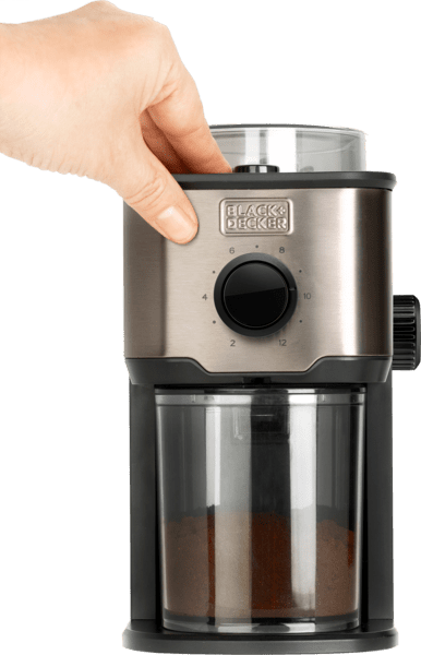 Black & Decker BXCG151E Kaffeemühle edelstahl Black & Decker BXCG151E Kaffeemühle edelstahl