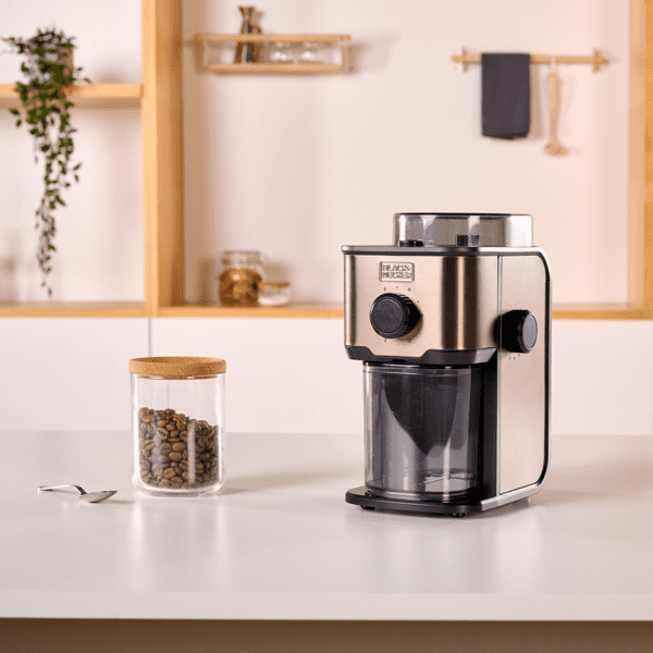 Black & Decker BXCG151E Kaffeemühle edelstahl Black & Decker BXCG151E Kaffeemühle edelstahl