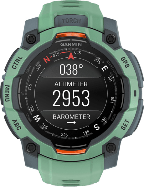 Garmin Instinct 3 45mm AMOLED twilight/neo tropic