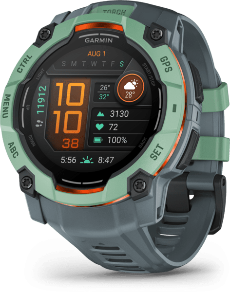 Garmin Instinct 3 50mm AMOLED twilight/neo tropic