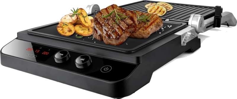Black & Decker BXGR2000E Kontaktgrill edelstahl Black & Decker BXGR2000E Kontaktgrill edelstahl