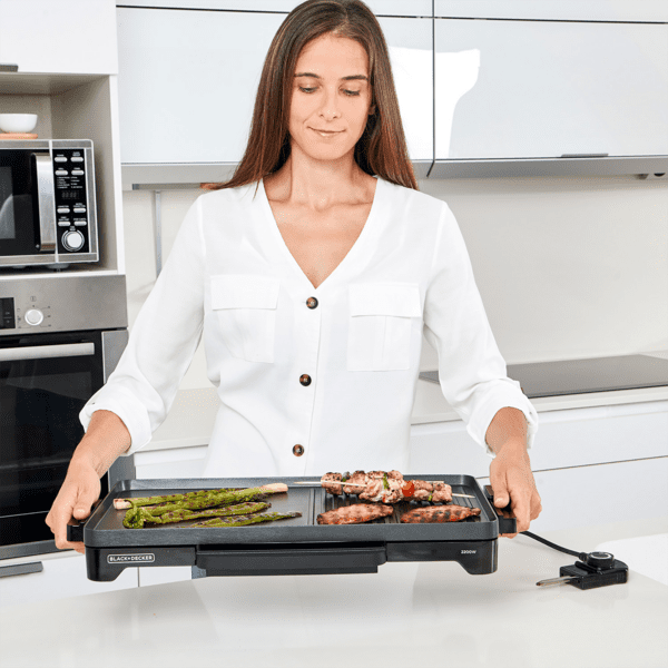 Black & Decker BXGD2200E Tischgrill schwarz Black & Decker BXGD2200E Tischgrill schwarz