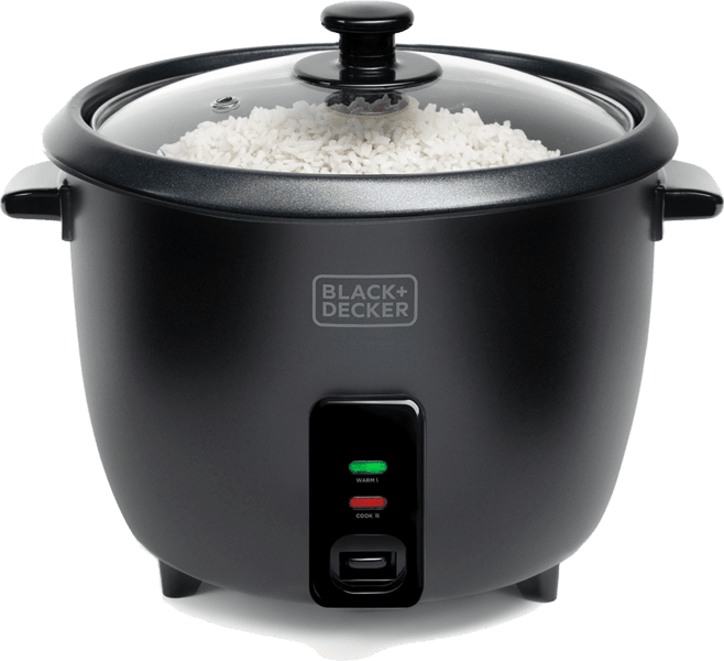 Black & Decker BXRC1800E Reiskocher 1,5L matt schwarz Black & Decker BXRC1800E Reiskocher 1,5L matt schwarz