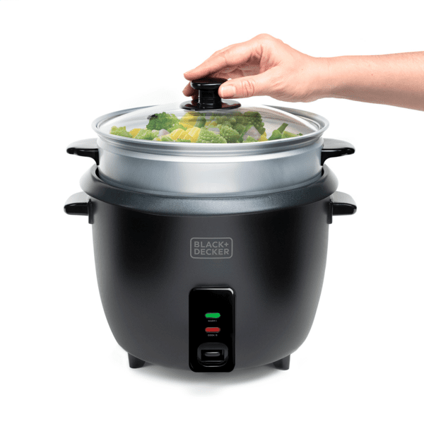 Black & Decker BXRC1800E Reiskocher 1,5L matt schwarz Black & Decker BXRC1800E Reiskocher 1,5L matt schwarz