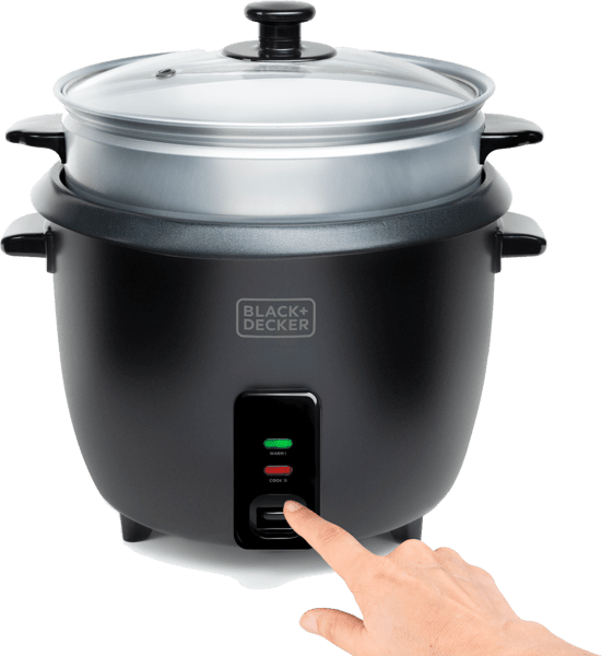 Black & Decker BXRC1800E Reiskocher 1,5L matt schwarz Black & Decker BXRC1800E Reiskocher 1,5L matt schwarz