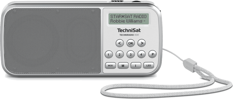 TechniSat Techniradio RDR DAB+ Radio weiß