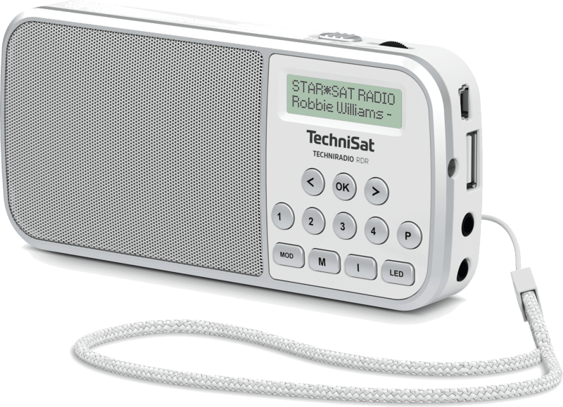 TechniSat Techniradio RDR DAB+ Radio weiß