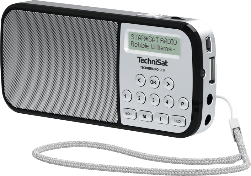 TechniSat Techniradio RDR DAB+ Radio silber